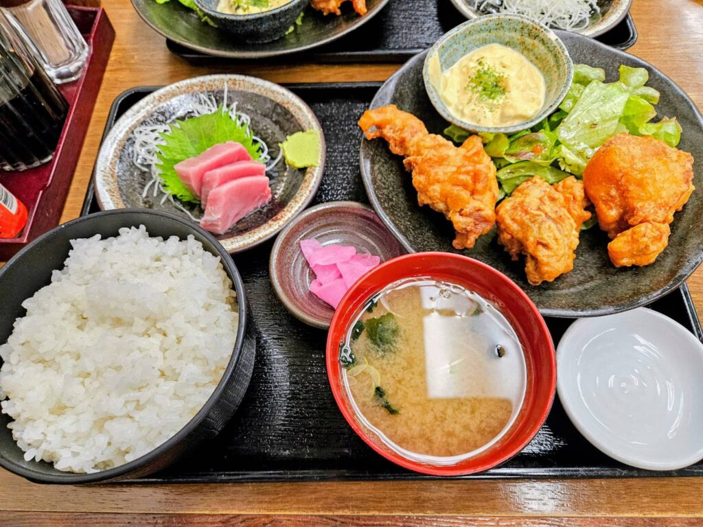 唐揚げ定食