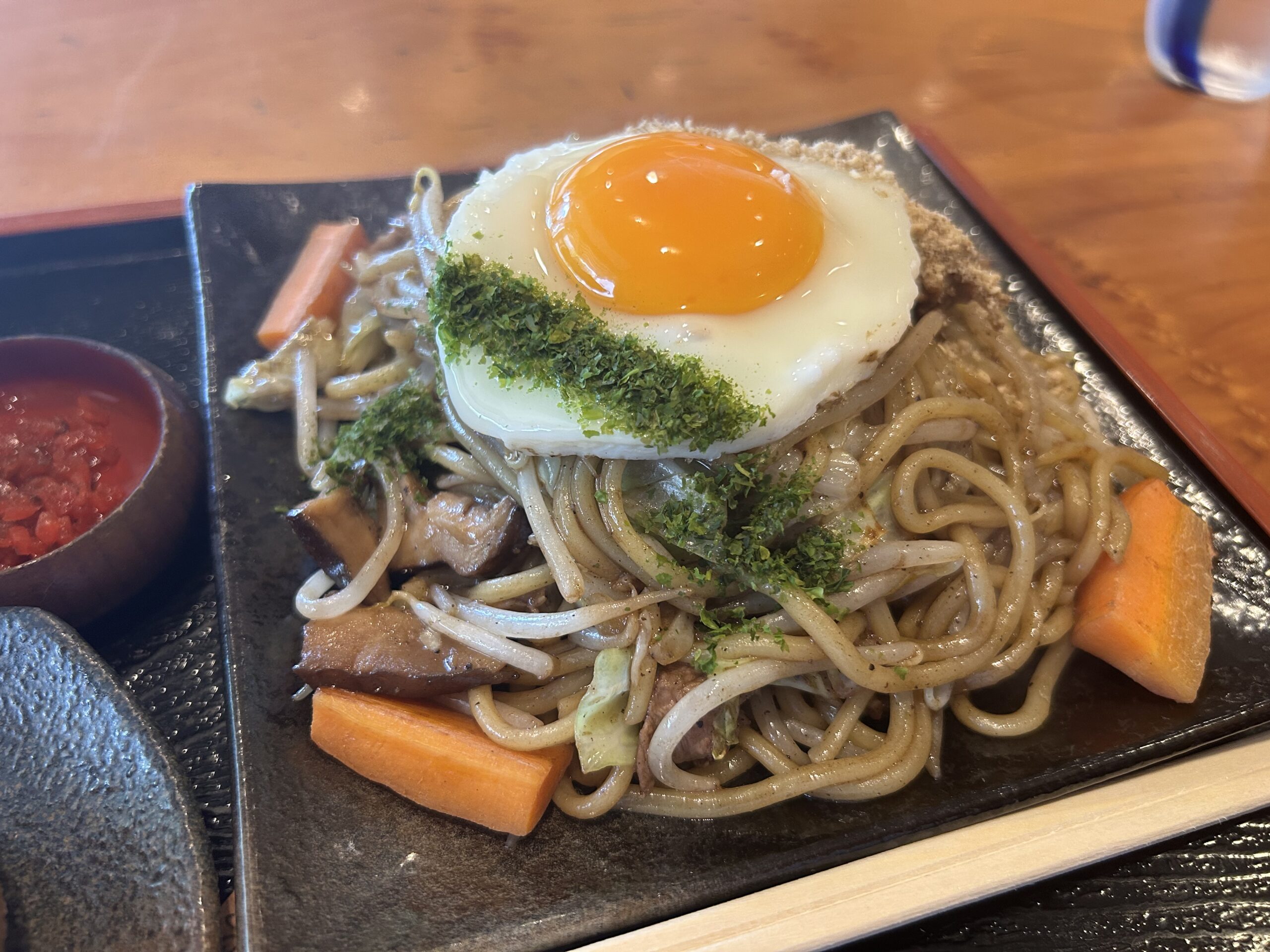 焼きそばのアップ