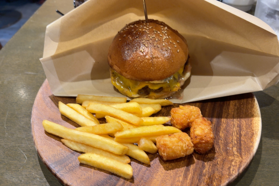 ハンバーガーの写真