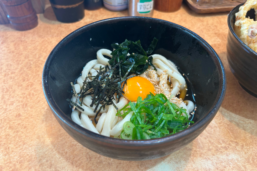 月見うどん