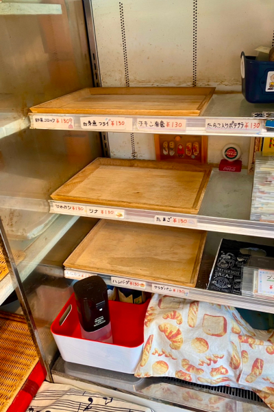 商品棚の写真