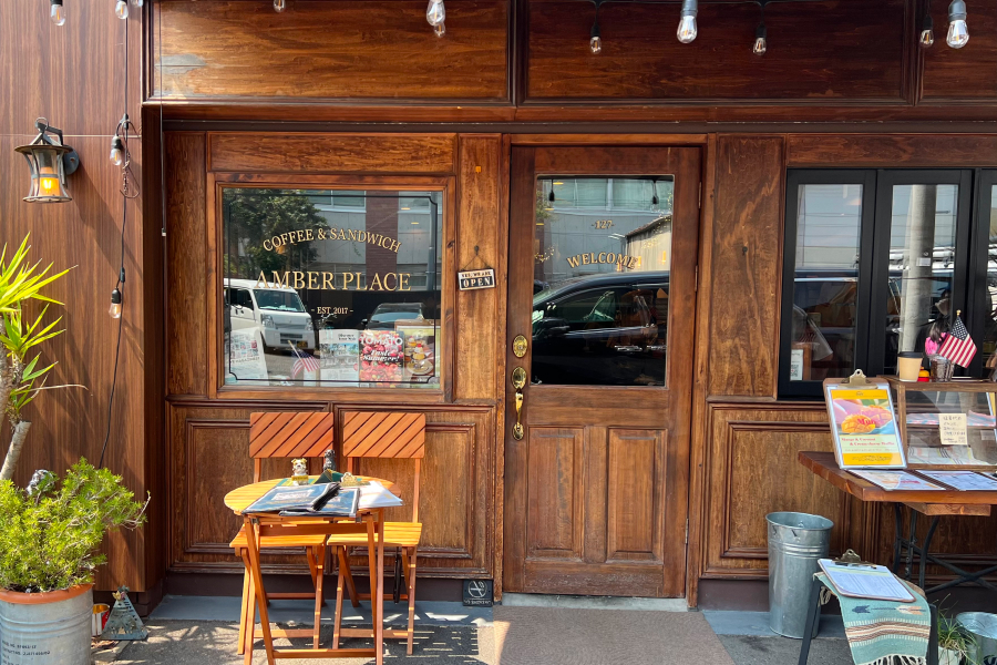 amberplaceの店前の写真