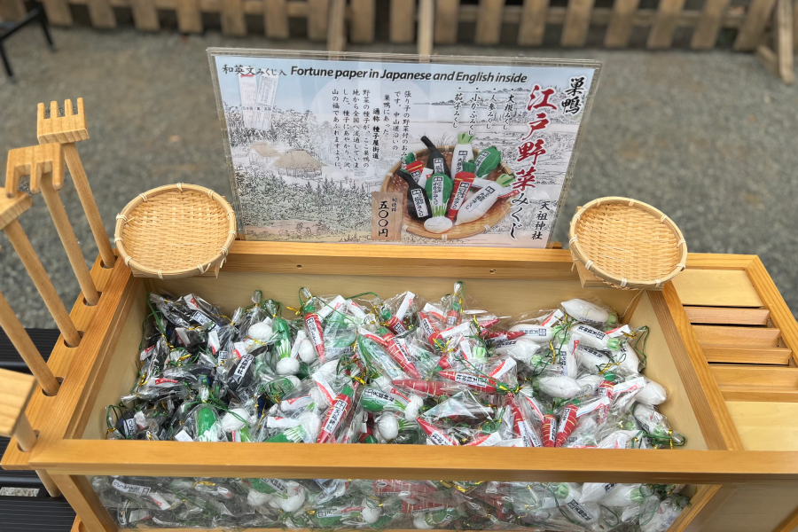 天祖神社のおみくじの写真