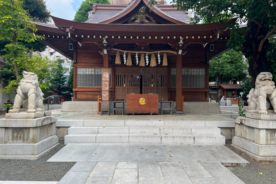 天祖神社の本殿の写真