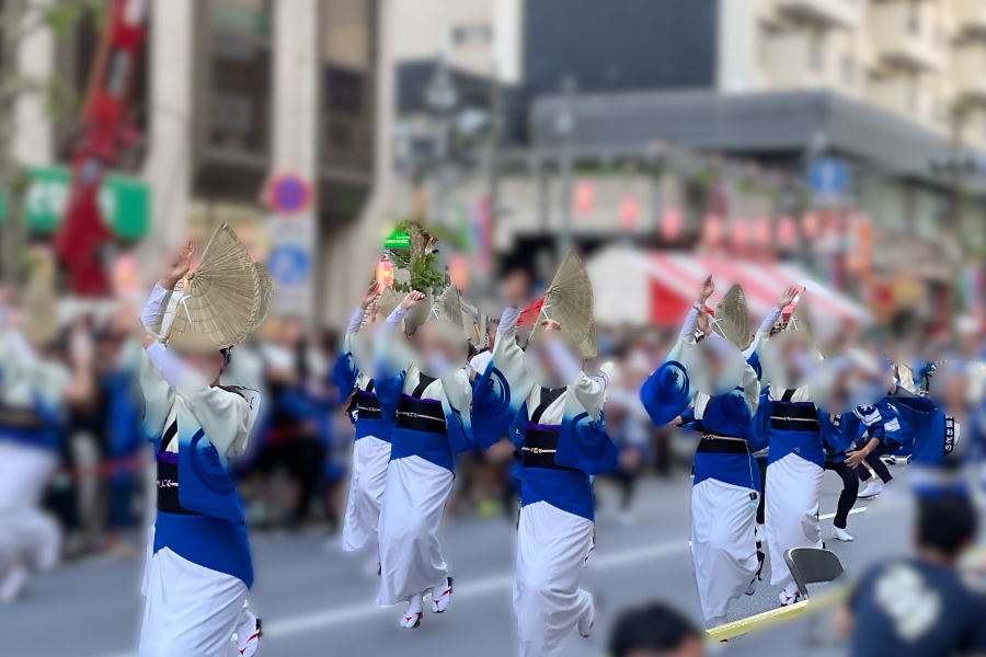阿波踊りの写真