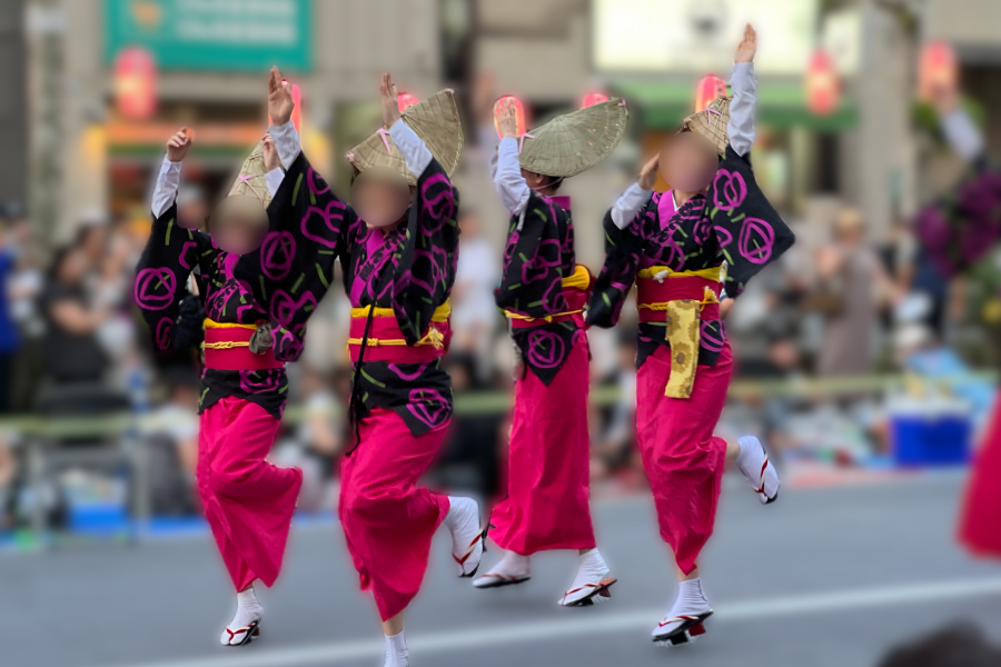 阿波踊りの写真
