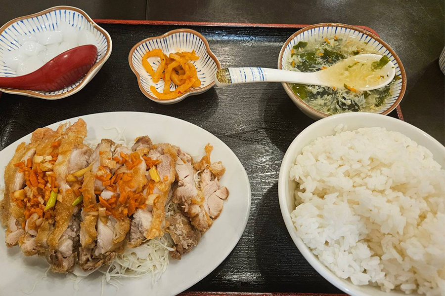油淋鶏定食