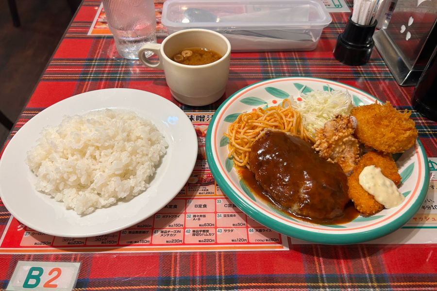 ハンバーグ&いろいろセット