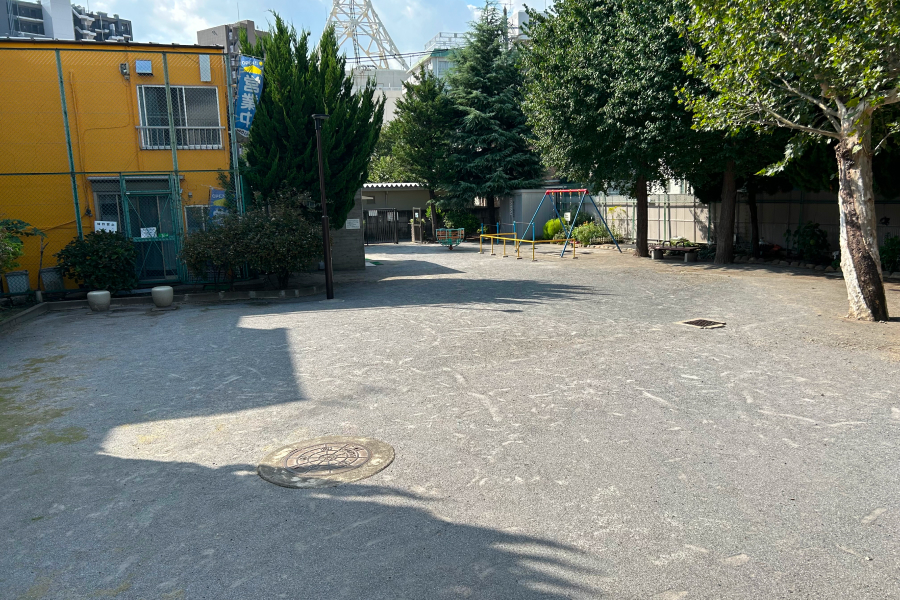 公園の全体像。
