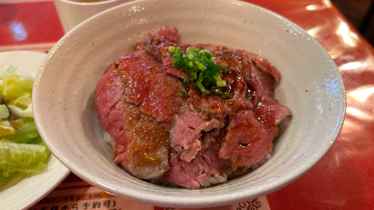 牛ステーキ丼