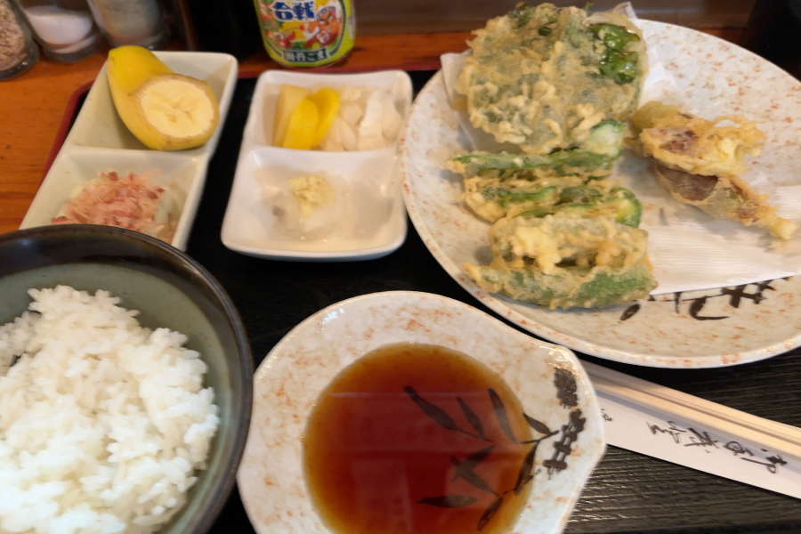 天ぷら定食