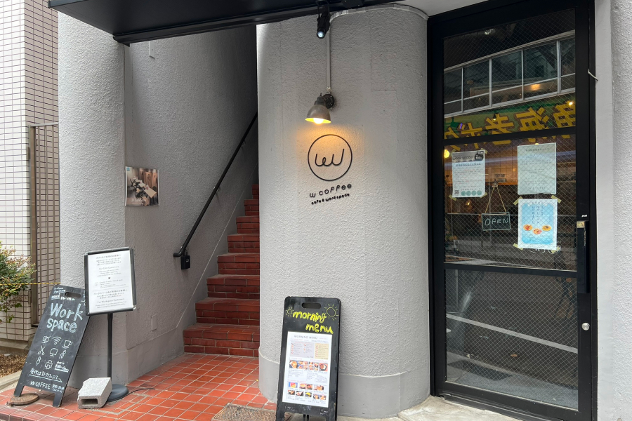 WCOOFFEEの店頭