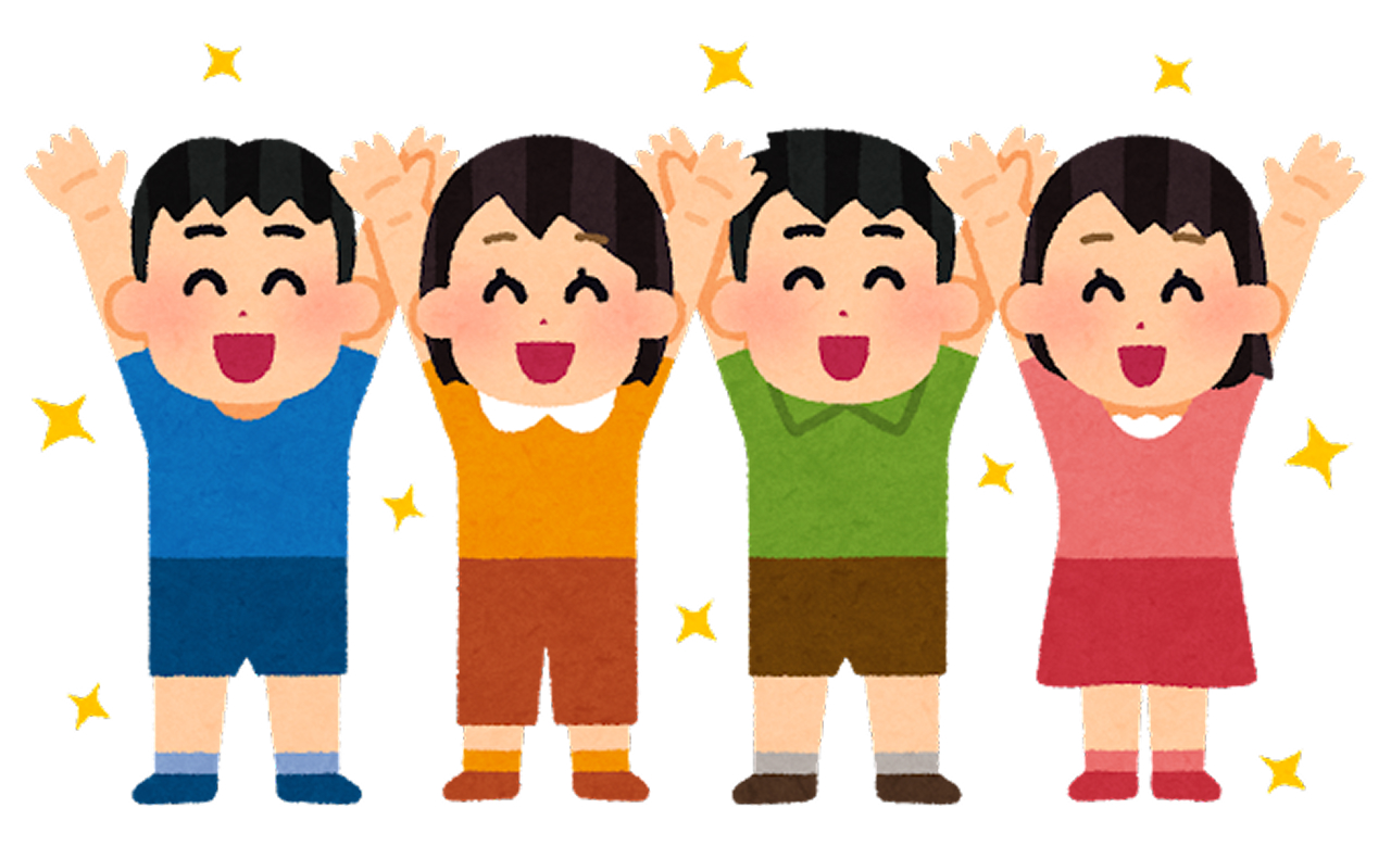 幼稚園生をイメージしたイラスト