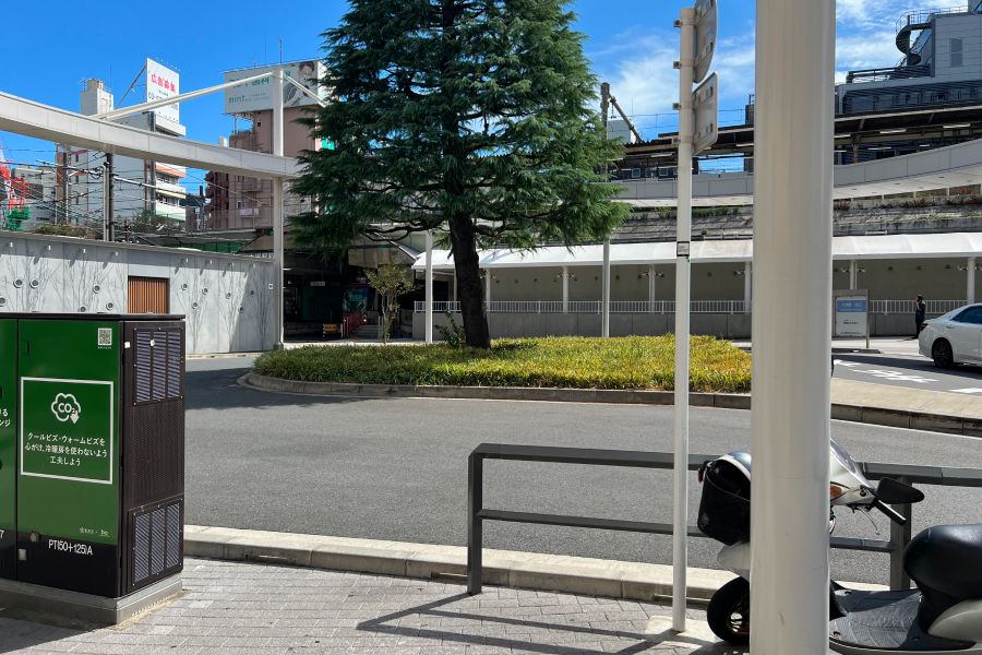 タクシー乗り場の写真