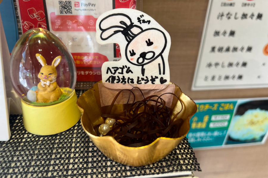 ヘアゴムの写真