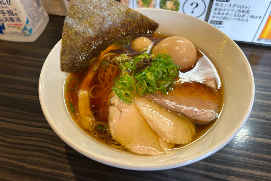 特製煮干トリュフそば。