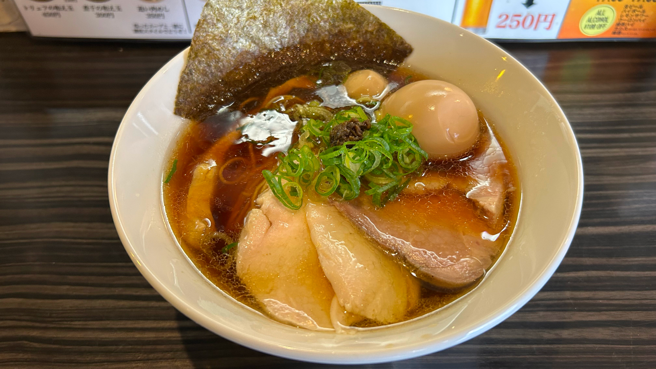 特製煮干トリュフそば