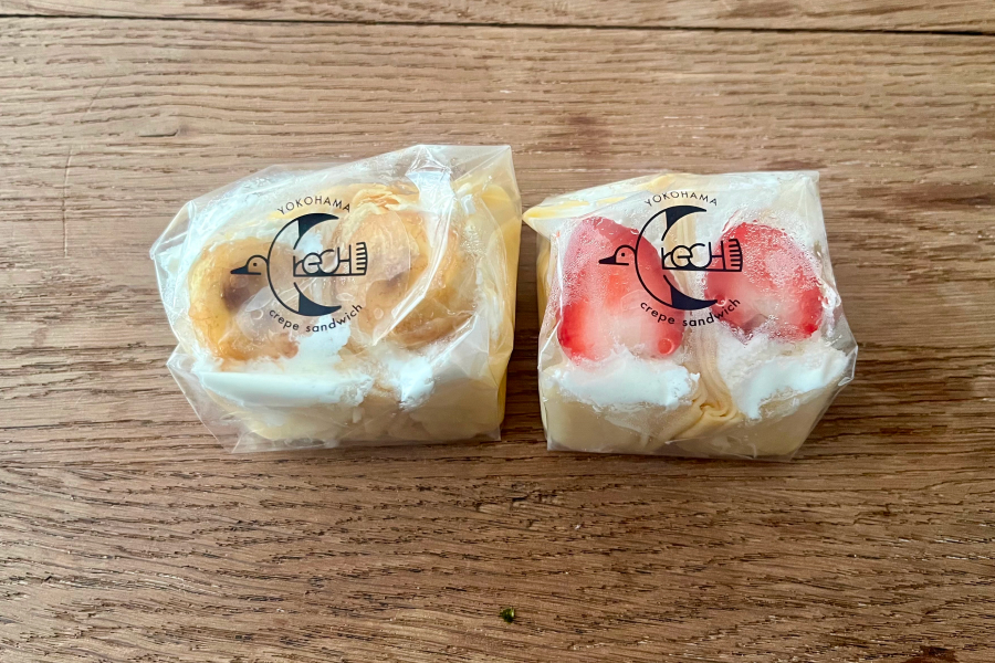 包装されているクレッチ。