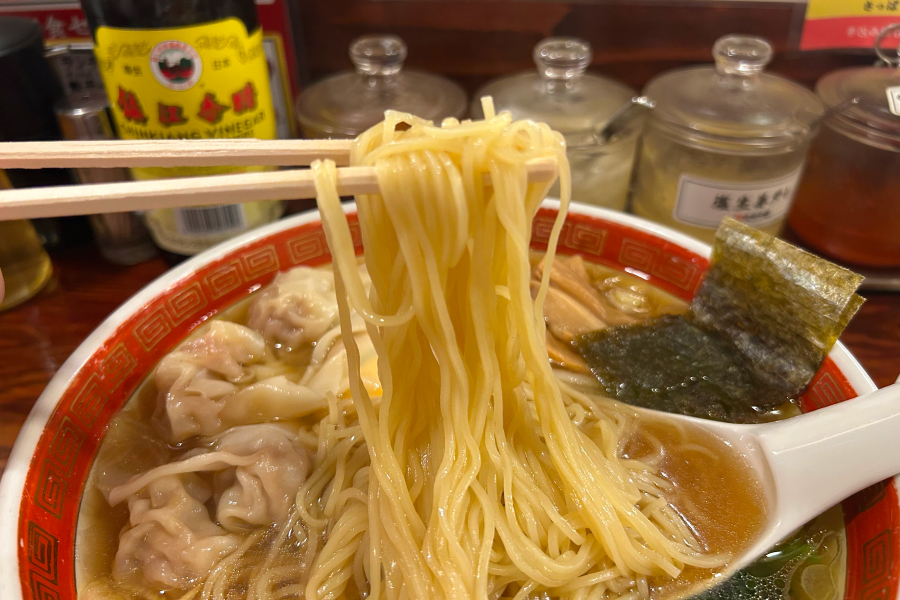 麺アップ。