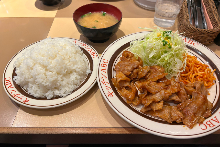 元祖ポークたれ焼肉。