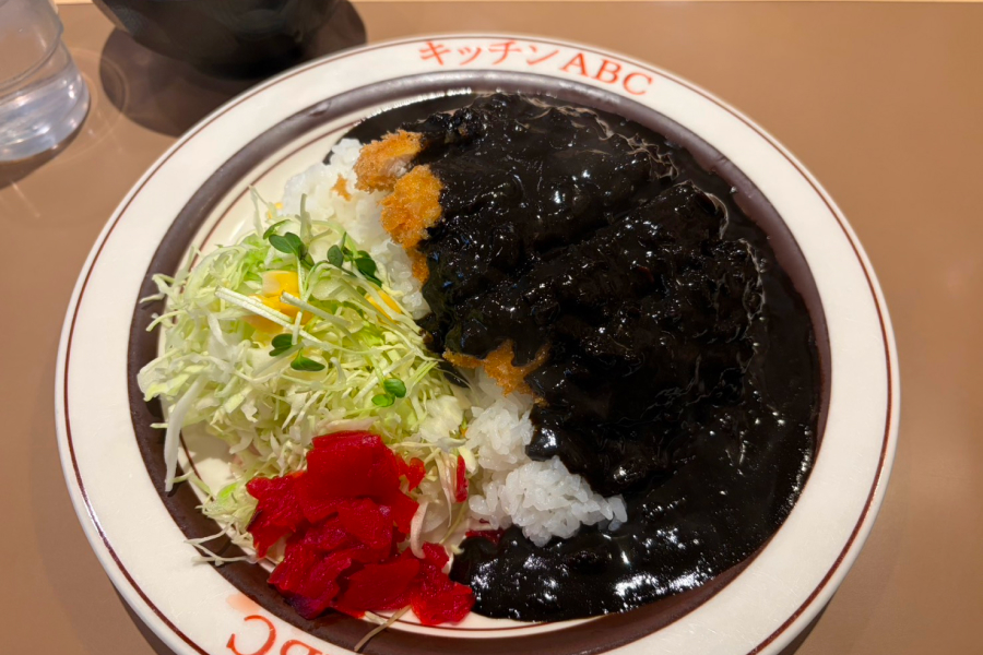 チキンカツカレー。