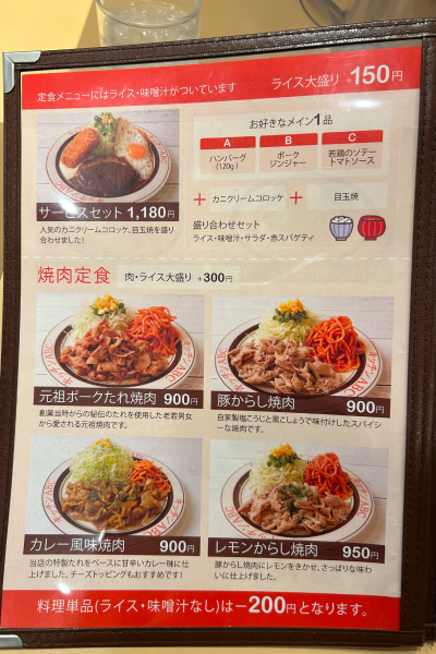 メニューその2