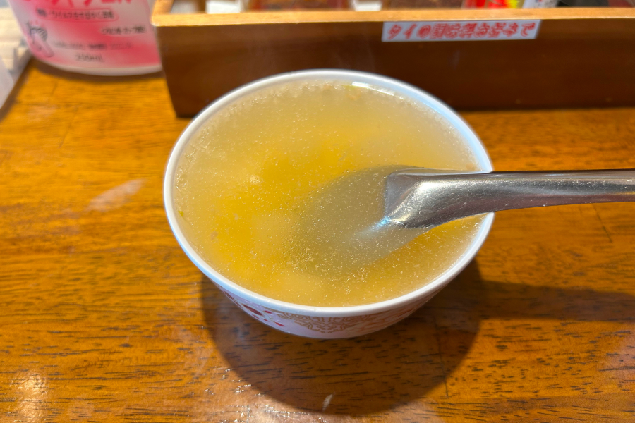 タイ風スープ。