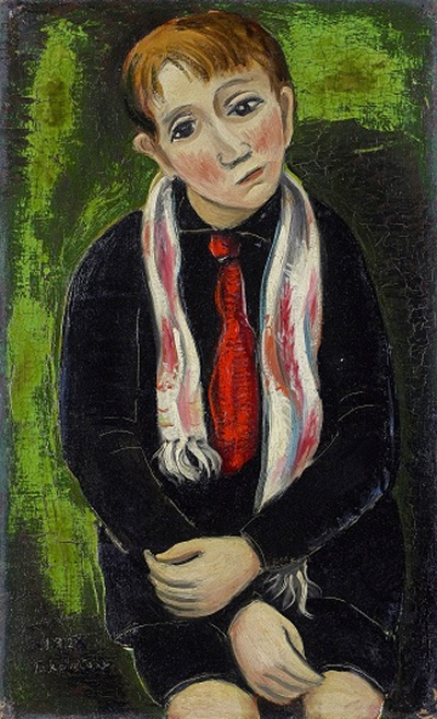 高畠達四郎《プチ・ジャンの肖像》