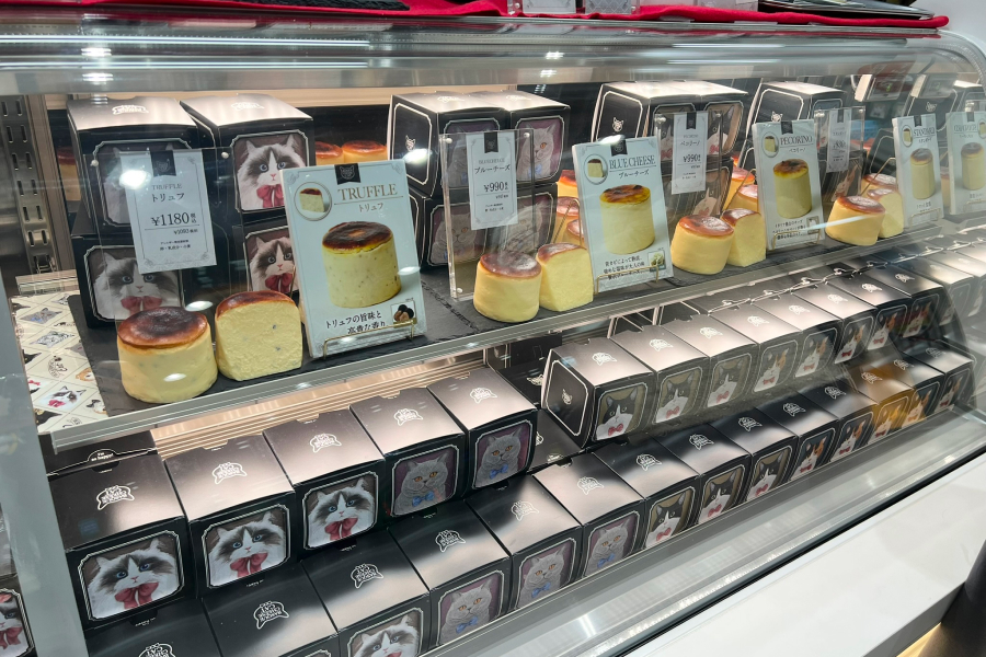 BASQUE CHEESE Catのラインナップ