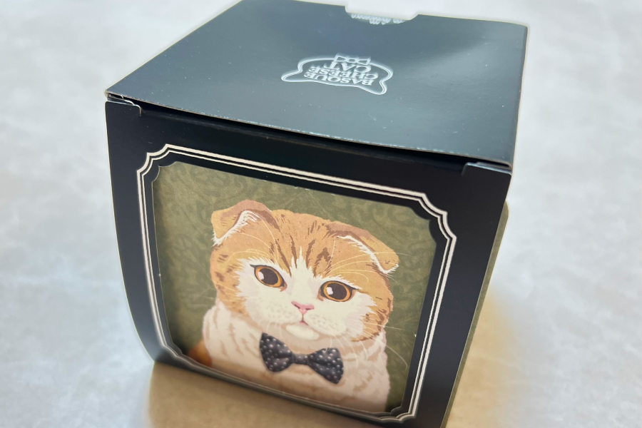 BASQUE CHEESE Catの箱