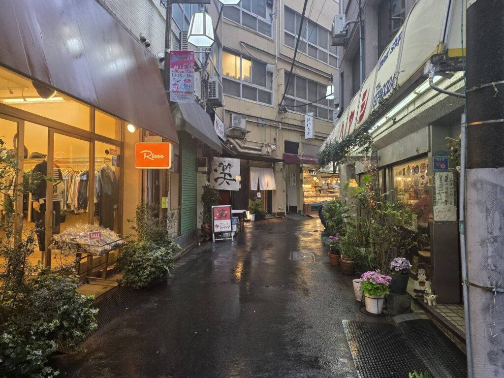 昔ながらの商店街