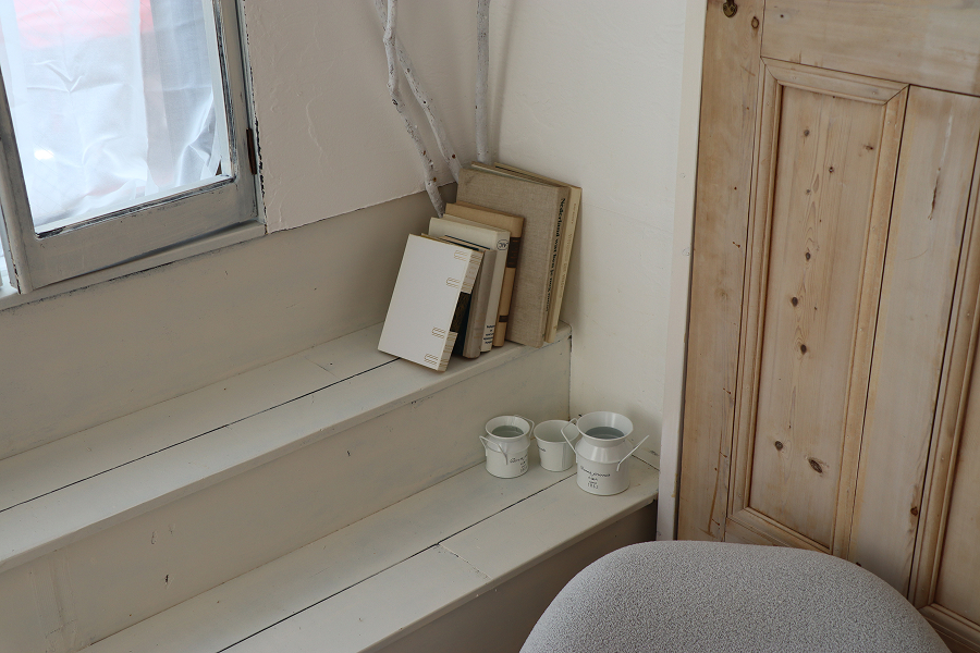 工夫が凝らされたスタジオその2。