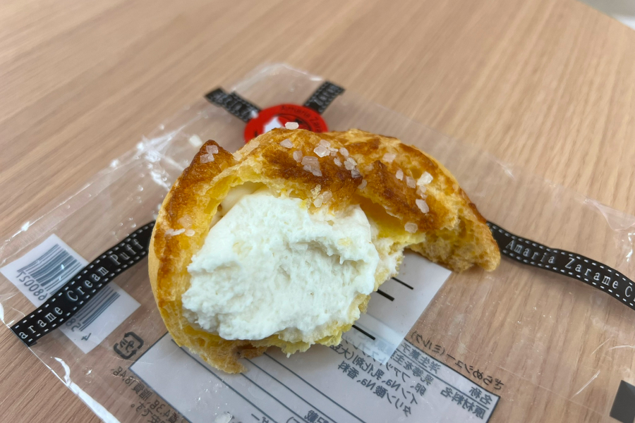 ざらめシューミルク