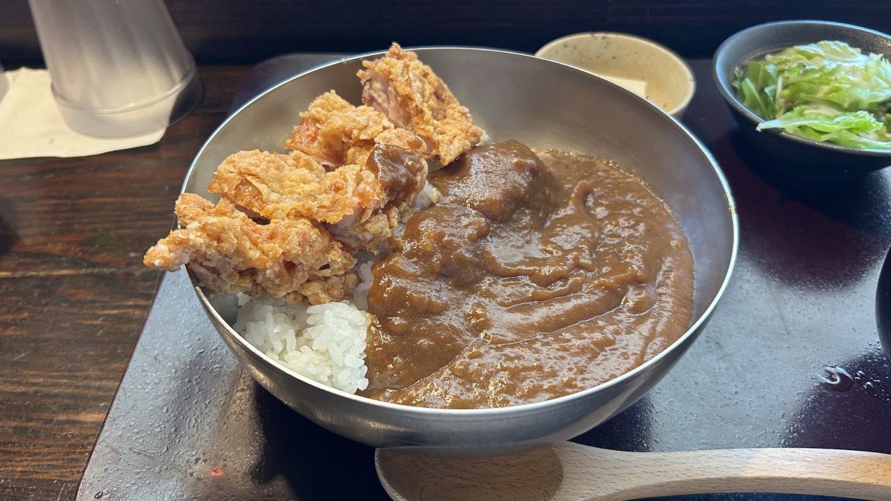鳥屋のカレーライス。