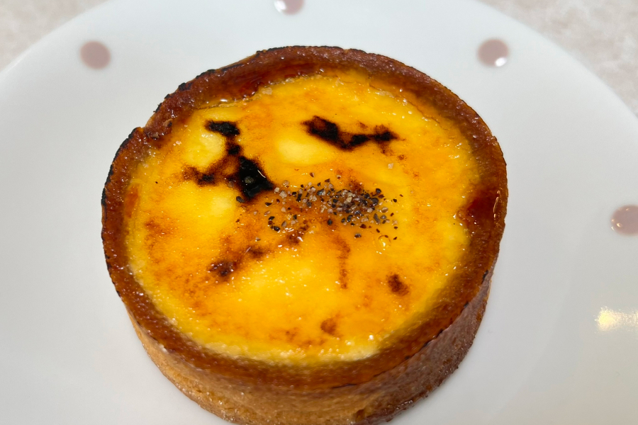 『トルテのさんぽ』の焼ブリュレタルト