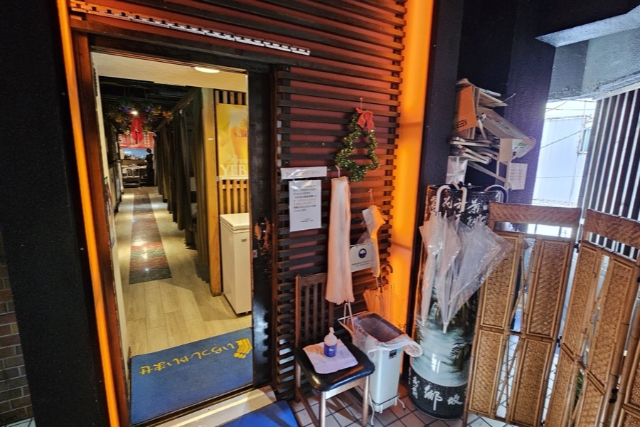 お店の入口